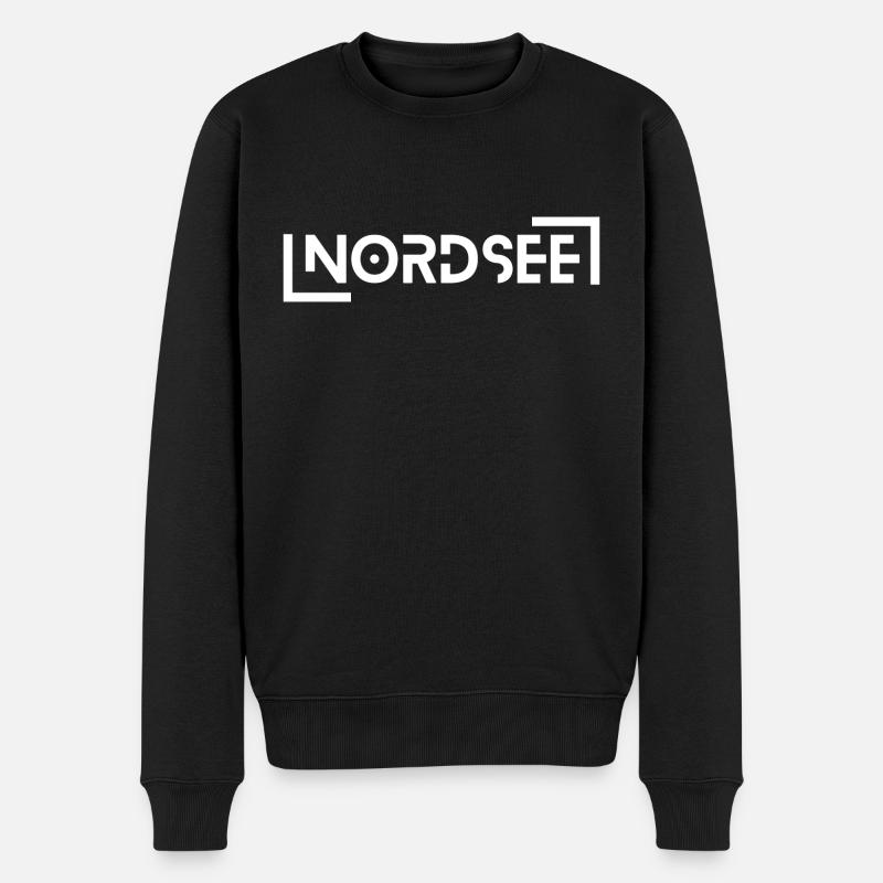 Mer du Nord - Pull Premium bio Homme - noir
