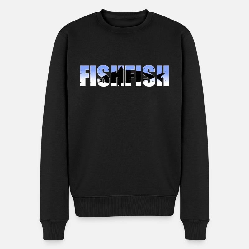 Poisson - Pull Premium bio Homme - noir