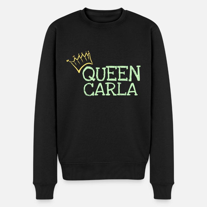 Carla comme prénom - Pull Premium bio Homme - noir