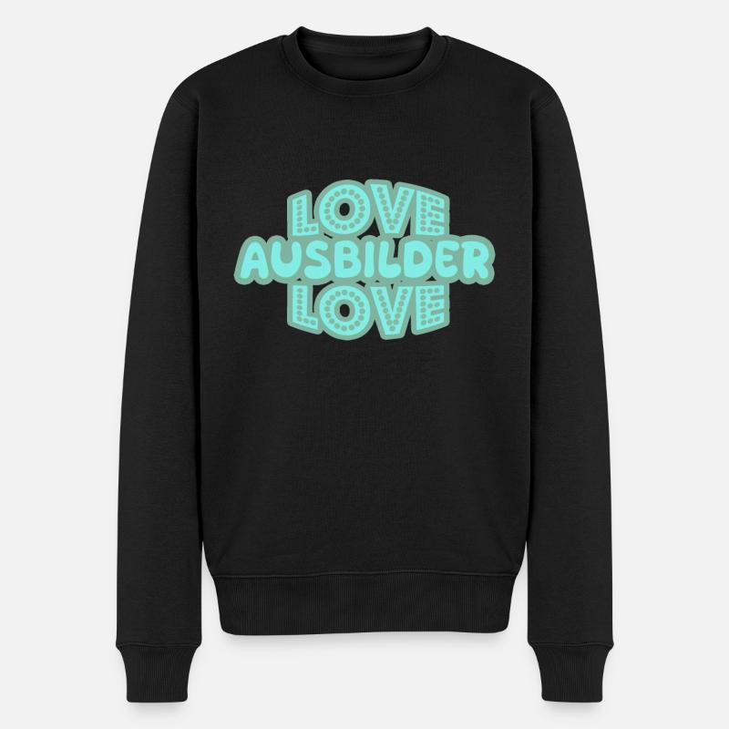 L’instructeur comme un dicton - Pull Premium bio Homme - noir