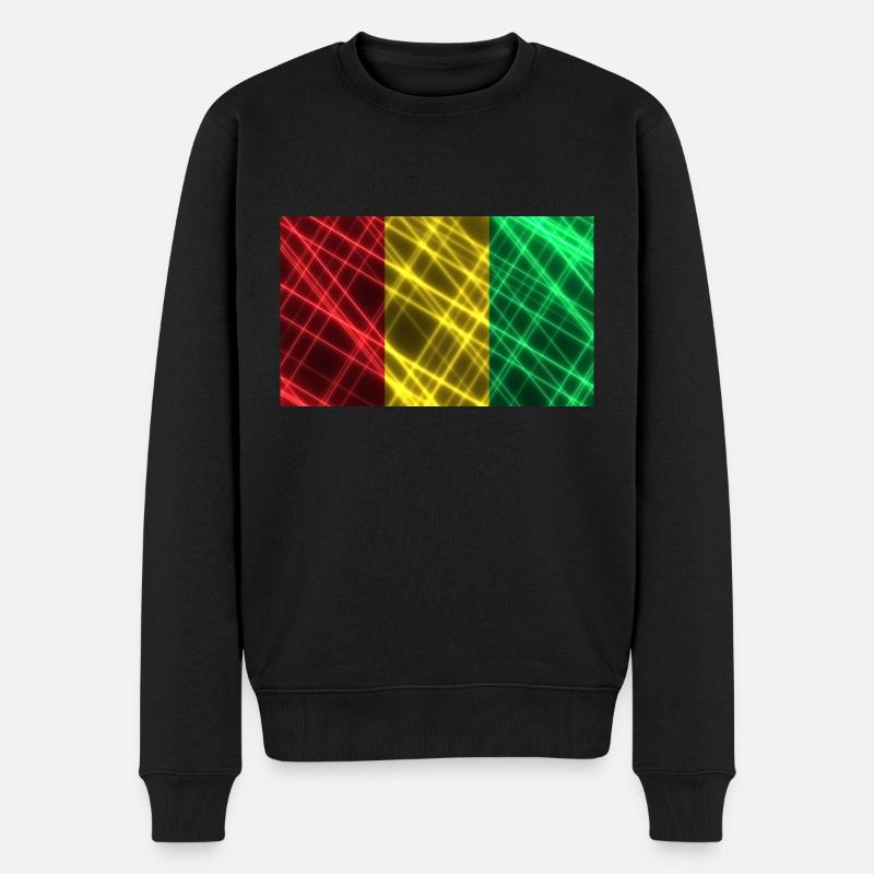 Style Guinea - Männer Premium Bio Pullover - Schwarz