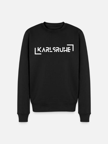 Karlsruhe - Men's Premium Organic Jumper - black