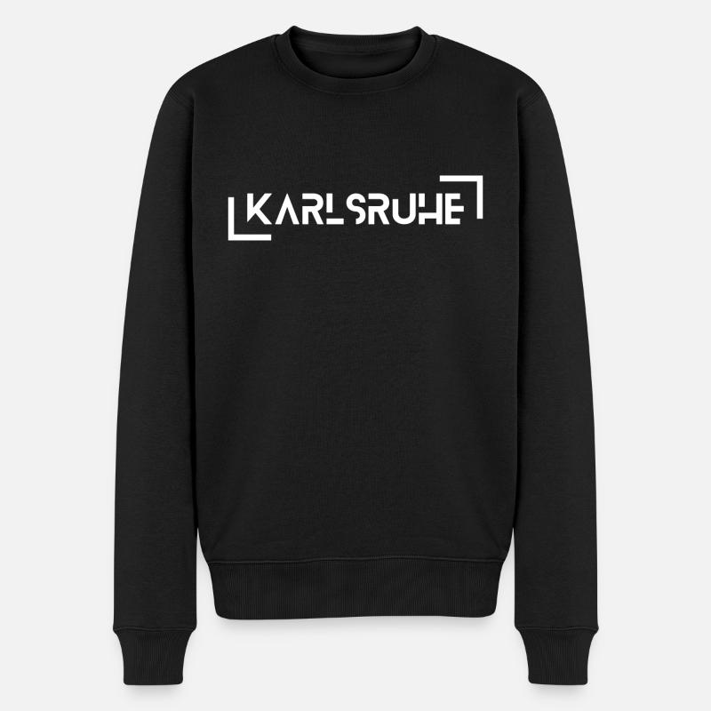 Karlsruhe - Pull Premium bio Homme - noir