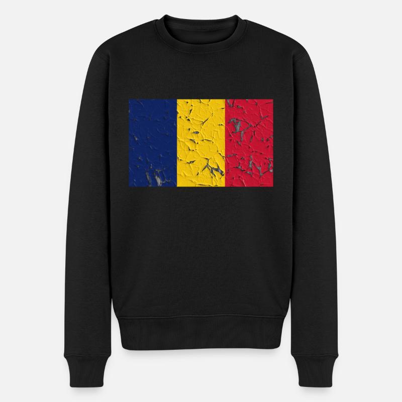 Tchad - Pull Premium bio Homme - noir