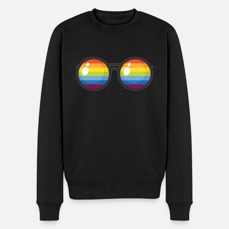 LGBT (LGBT) - Pull Premium bio Homme - noir