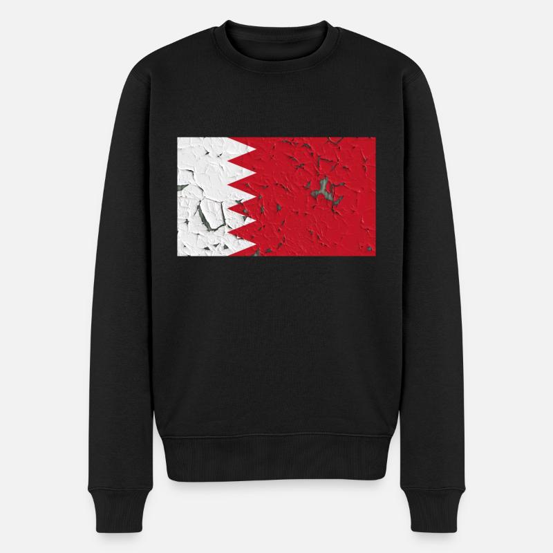 Bahreïn - Pull Premium bio Homme - noir