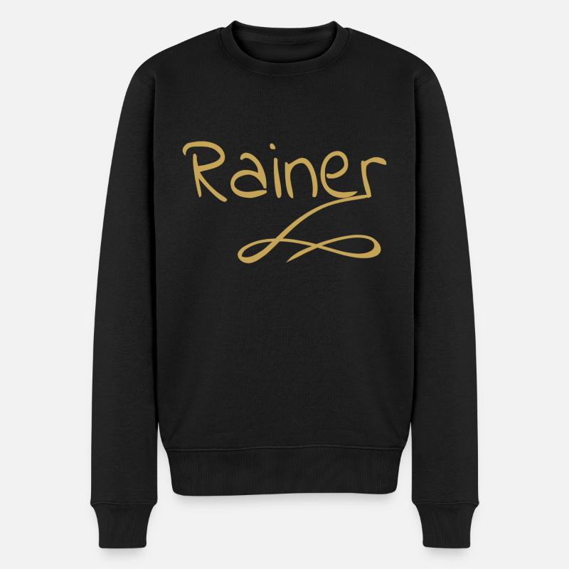 Rainer - Pull Premium bio Homme - noir