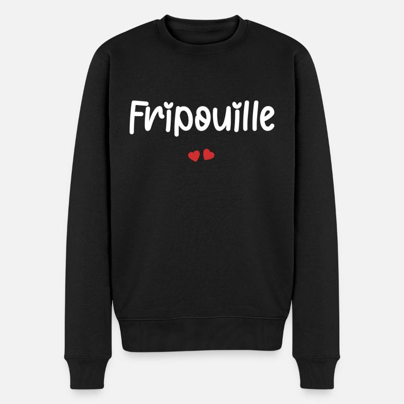 Fripouille - Pull Premium bio Homme - noir