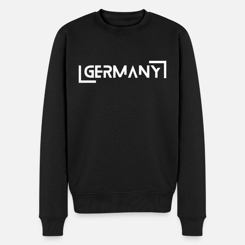 Allemagne Allemagne Allemagne - Pull Premium bio Homme - noir