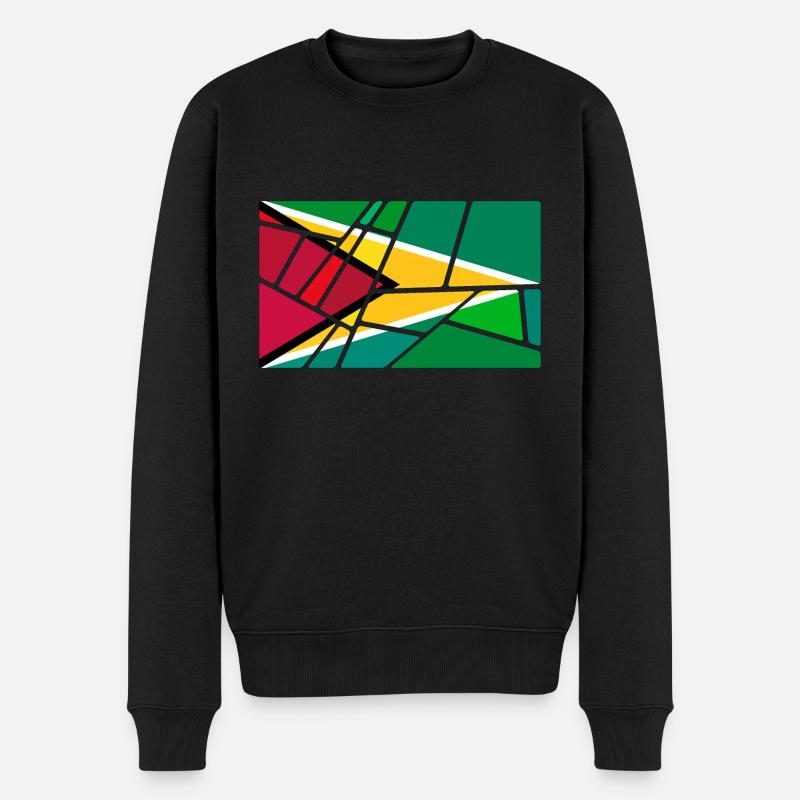 Cadeau pour le Guyana - Pull Premium bio Homme - noir