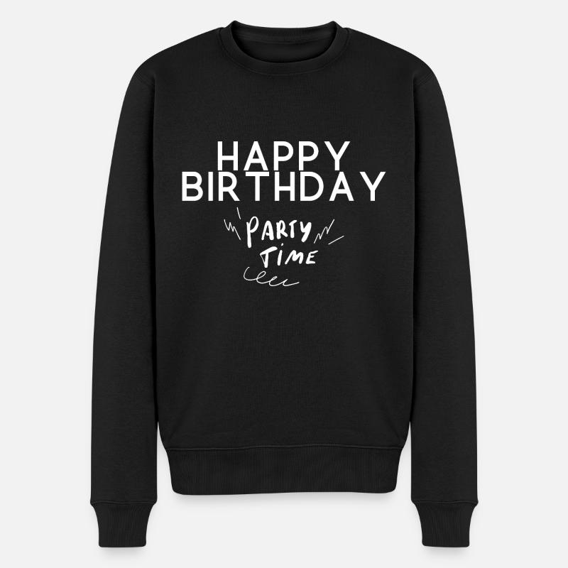 Bon anniversaire - Pull Premium bio Homme - noir