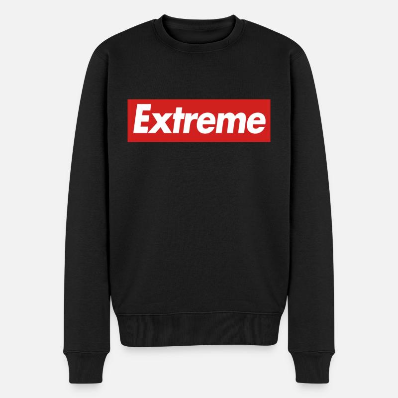 Extrêmes - Pull Premium bio Homme - noir