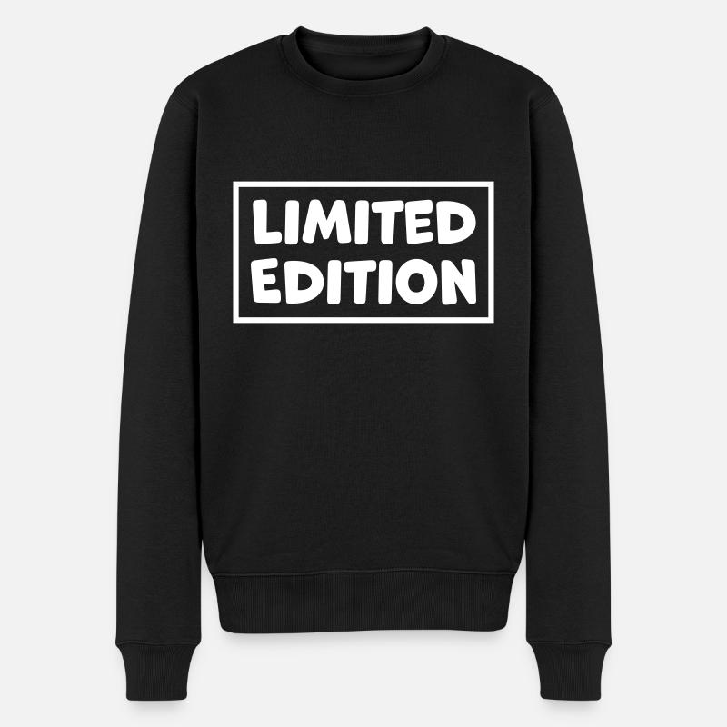 Édition limitée Rare Rareté - Pull Premium bio Homme - noir