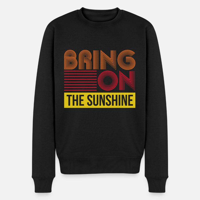 Faites monter le soleil - Pull Premium bio Homme - noir