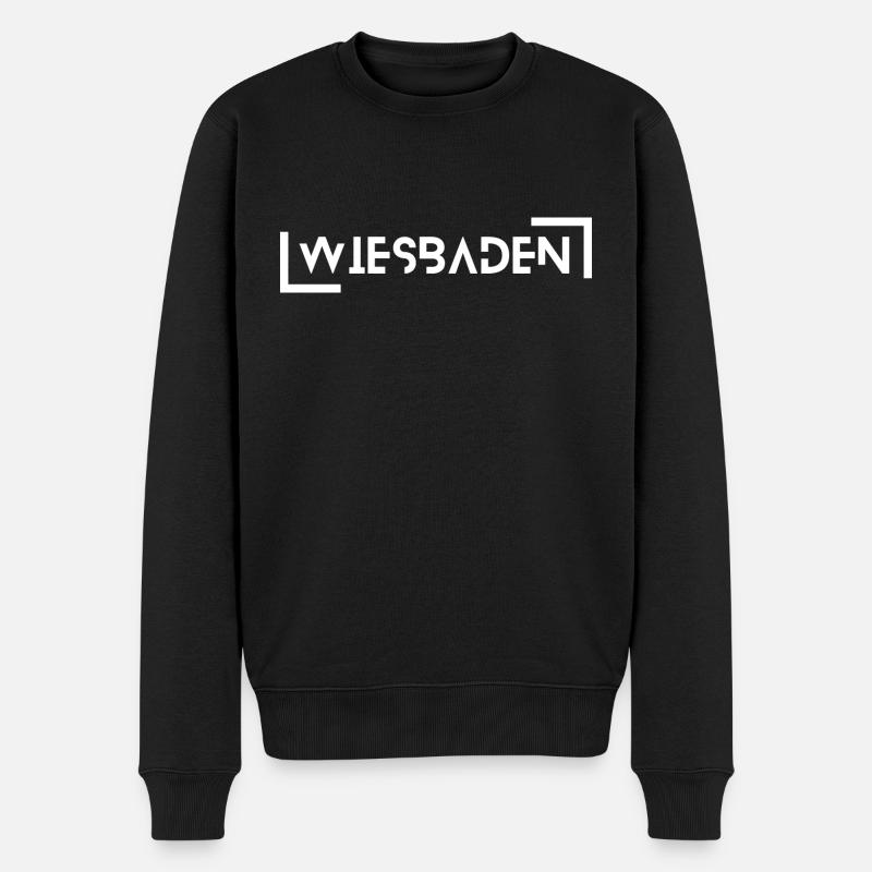 Wiesbaden - Pull Premium bio Homme - noir