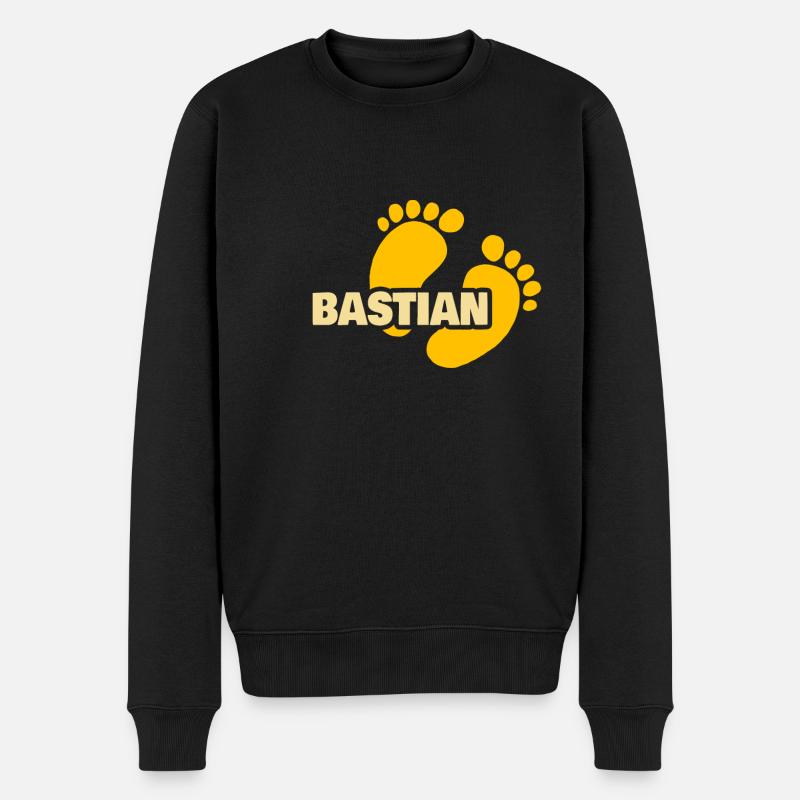 Cadeau pour Bastian - Pull Premium bio Homme - noir