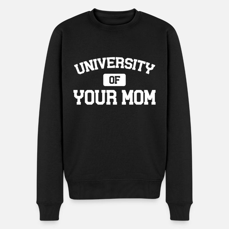 Université de votre mère - Pull Premium bio Homme - noir