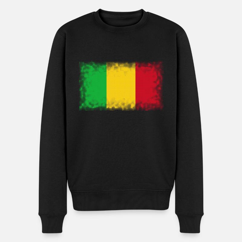 Geschenk für Mali - Männer Premium Bio Pullover - Schwarz