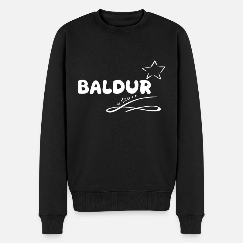 Cadeau pour Baldur - Pull Premium bio Homme - noir