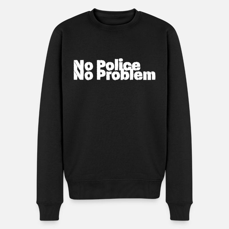 redbubble - Pull Premium bio Homme - noir