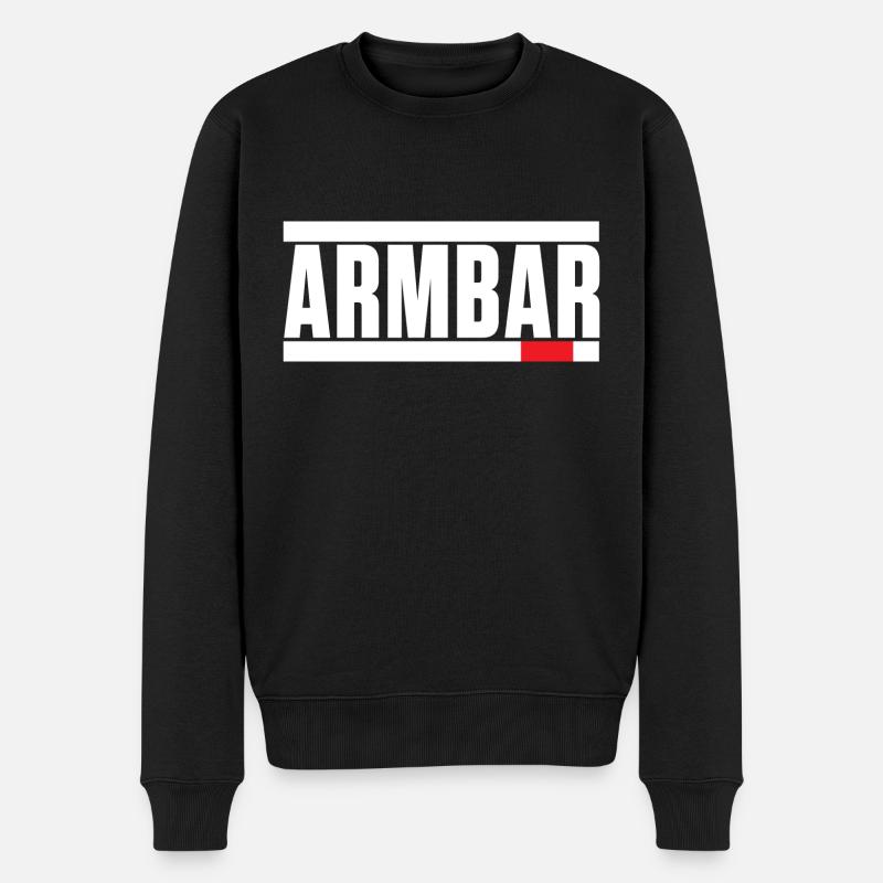 Jiu Jitsu brésilien - BJJ Armbar - Pull Premium bio Homme - noir