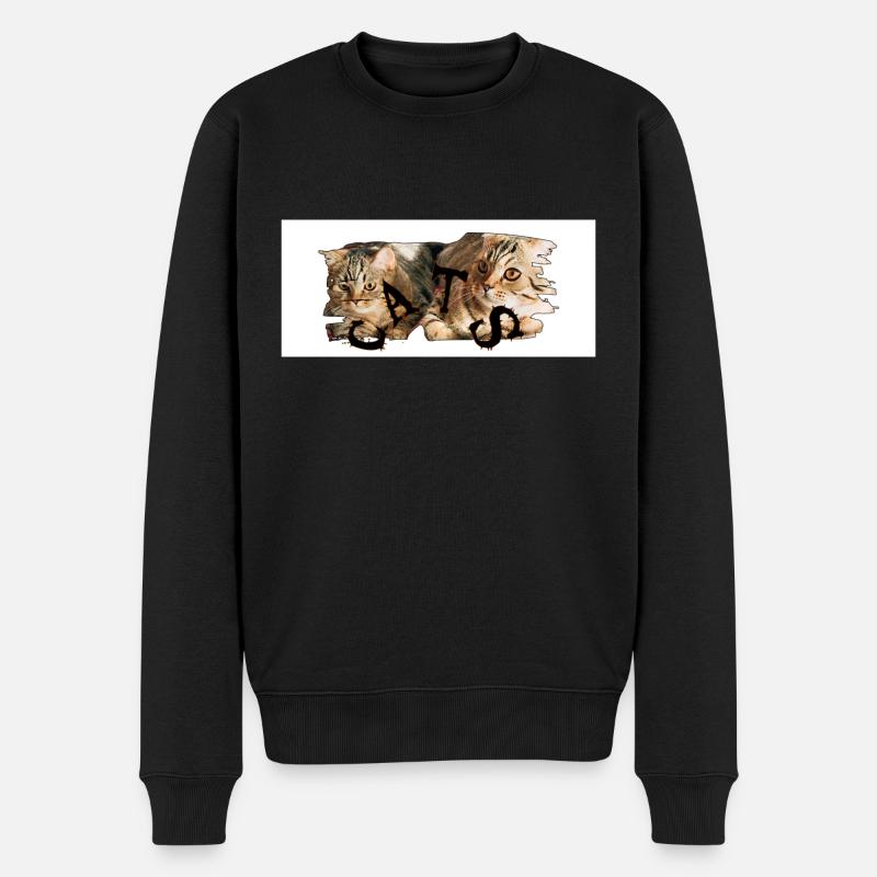 Bkh - Männer Premium Bio Pullover - Schwarz