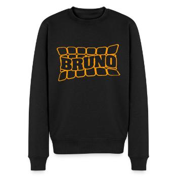 Bruno - Pull Premium bio Homme - noir - Devant - Nico (187cm)