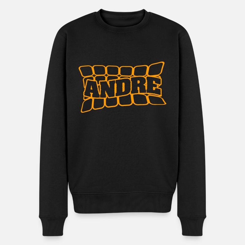 Andre comme nom - Pull Premium bio Homme - noir