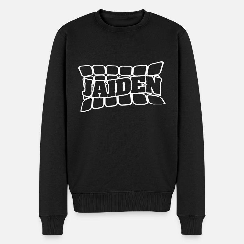 Nom Jaiden - Pull Premium bio Homme - noir