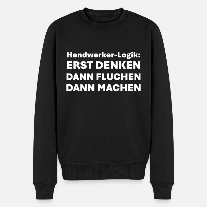 Logique de l’artisan - Pull Premium bio Homme - noir
