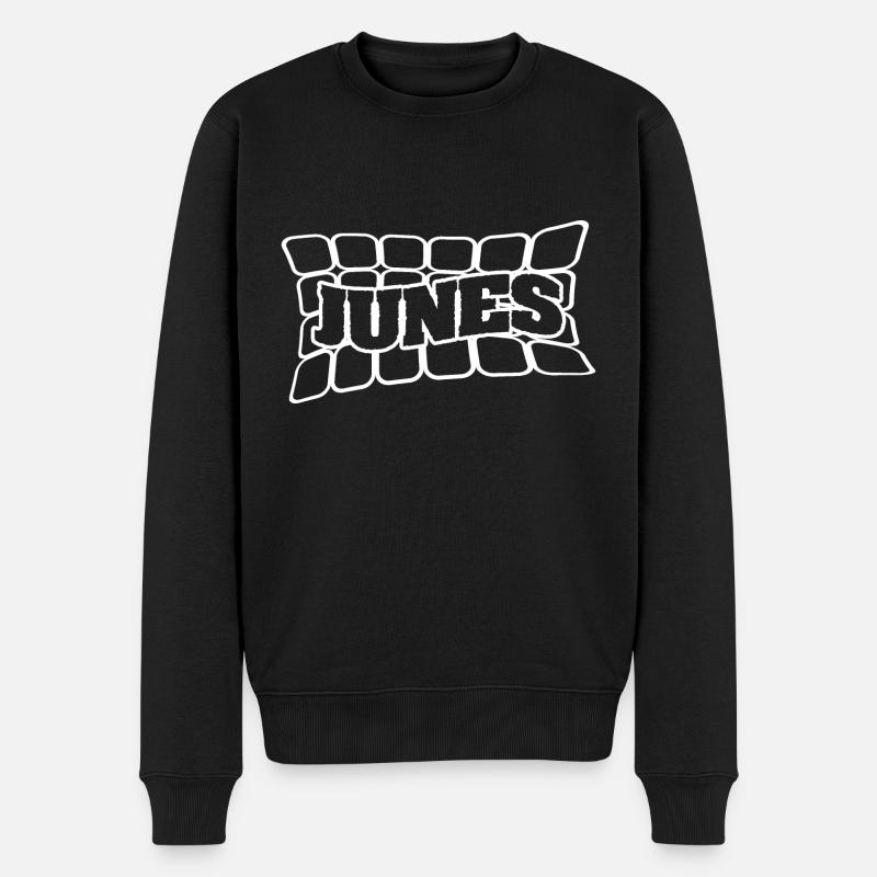 Nom Junes - Pull Premium bio Homme - noir