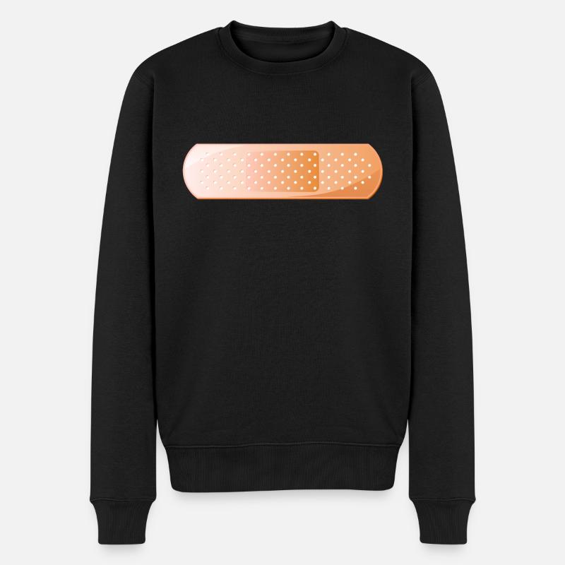 Verband denken - Männer Premium Bio Pullover - Schwarz