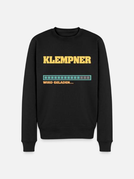 Klempner - Männer Premium Bio Pullover - Schwarz