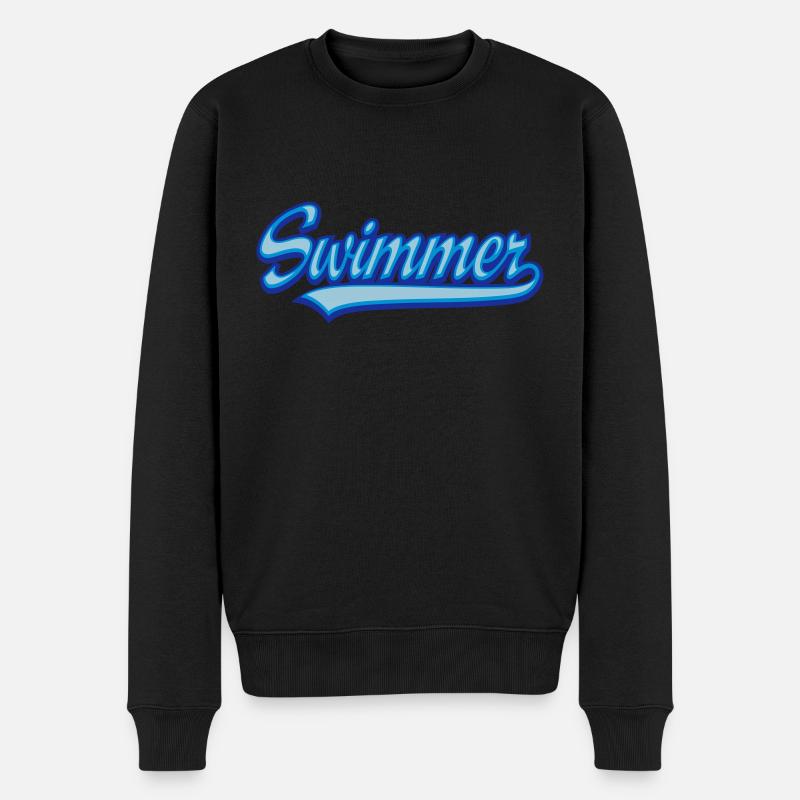 Nageur - Pull Premium bio Homme - noir