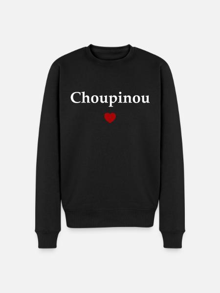Choupinou - Pull Premium bio Homme - noir