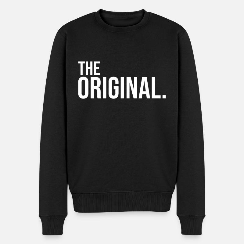 L’original - Pull Premium bio Homme - noir