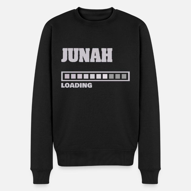 Bébé Junah - Pull Premium bio Homme - noir