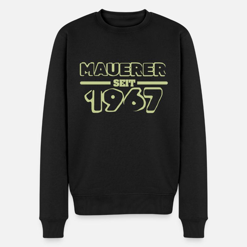 Maurer 1967 - Pull Premium bio Homme - noir