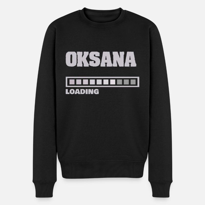 Oksana - Pull Premium bio Homme - noir