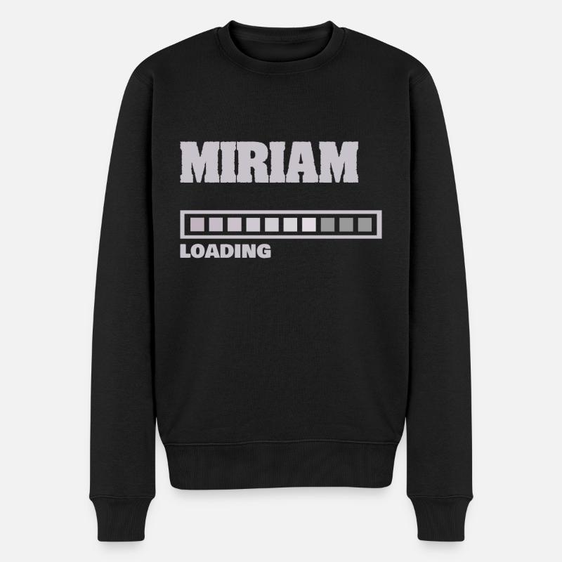 Bébé Miriam - Pull Premium bio Homme - noir