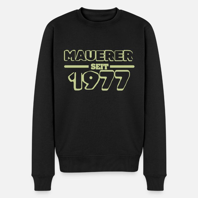 1977 - Pull Premium bio Homme - noir