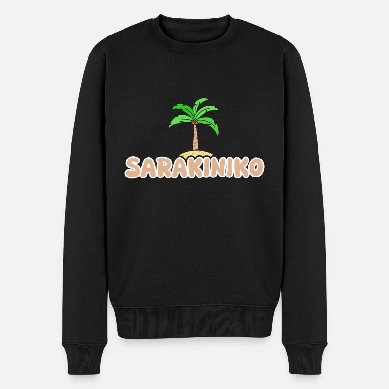 Sarakiniko Sarakiniko - Pull Premium bio Homme - noir