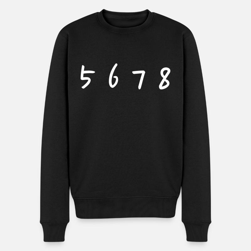 et 5, 6, 7, 8. - Pull Premium bio Homme - noir