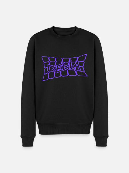 Nom : Delia - Pull Premium bio Homme - noir