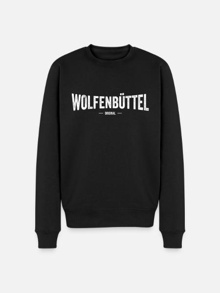 Wolfenbüttel Original - Männer Premium Bio Pullover - Schwarz