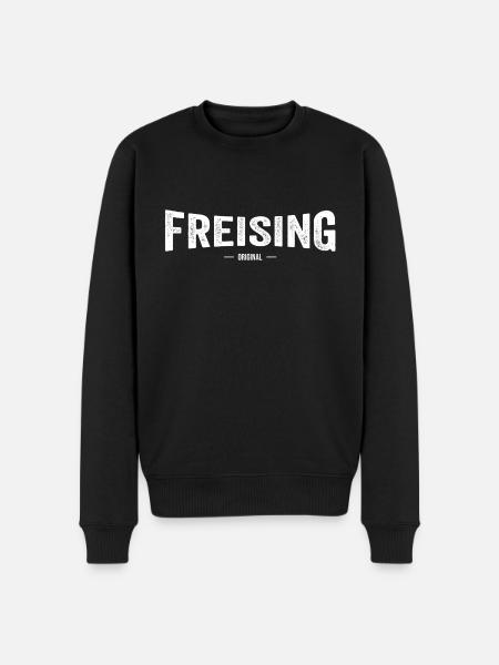 Freising Original - Männer Premium Bio Pullover - Schwarz