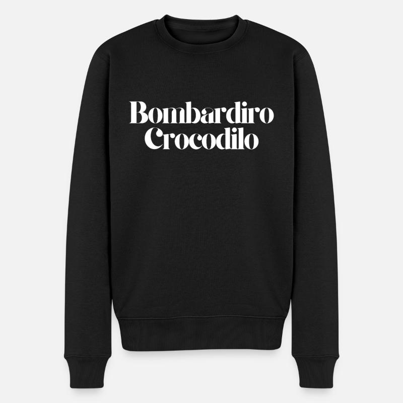Bombardiro Crocodilo - Pull Premium bio Homme - noir