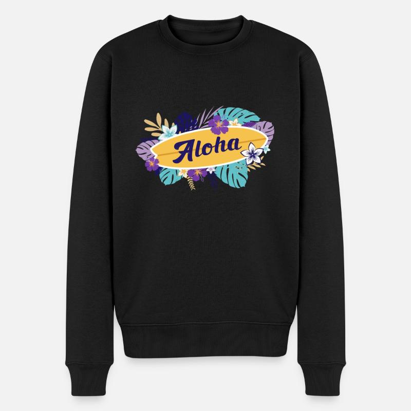 Aloha - Pull Premium bio Homme - noir