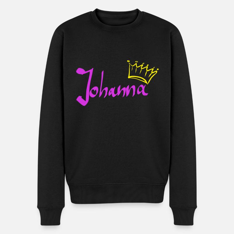 Johanna - Pull Premium bio Homme - noir