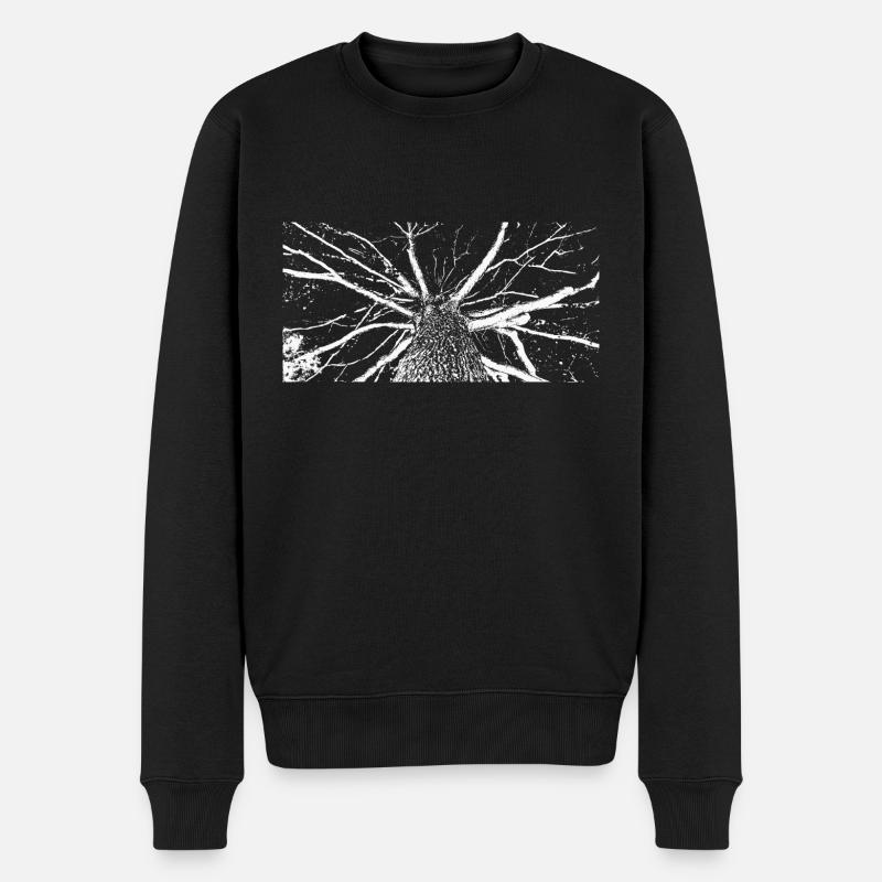 Art de l’arbre - Pull Premium bio Homme - noir